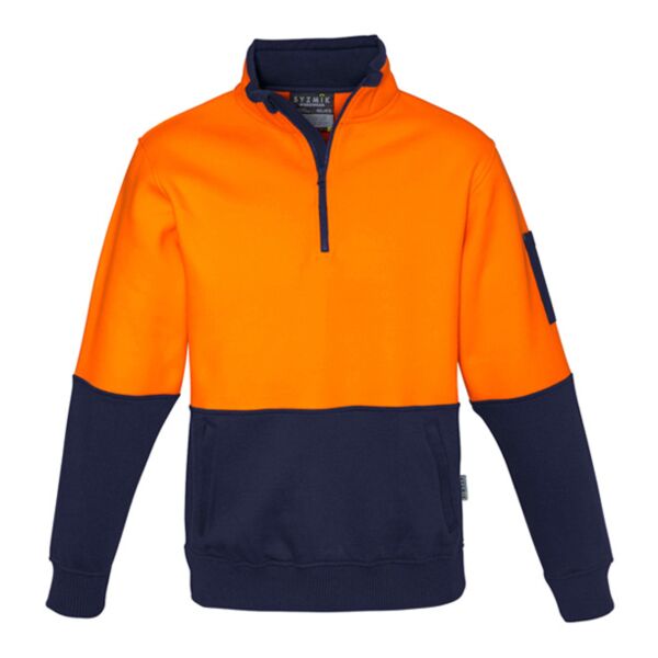 UNISEX HI VIS HALF ZIP PULLOVER Thumbnail