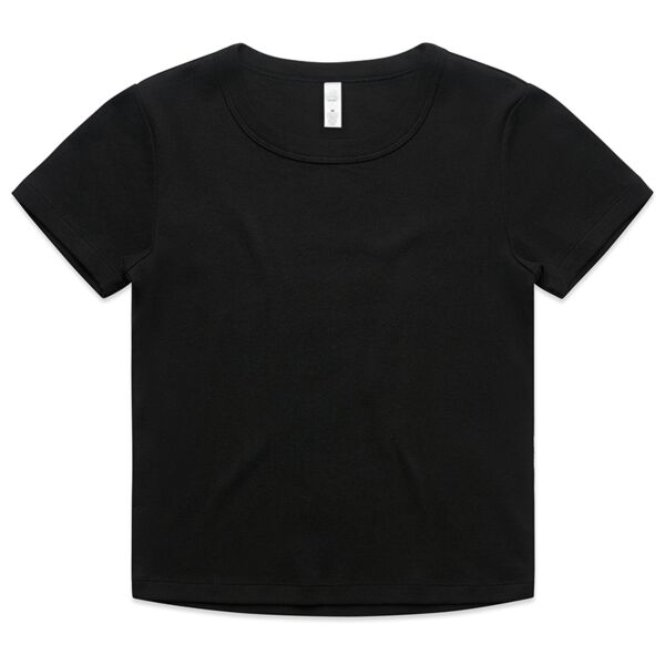 Wo's Organic Rib Baby Tee Thumbnail