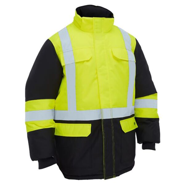 H Taped Hi Vis Freezer Hooded Jacket Thumbnail