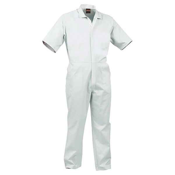 Overall Workzone Lightweight Polycotton Food Industry Zip White Thumbnail