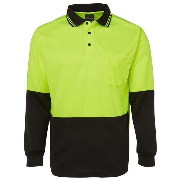 JB's Hi Vis L/S Traditional Polo Thumbnail