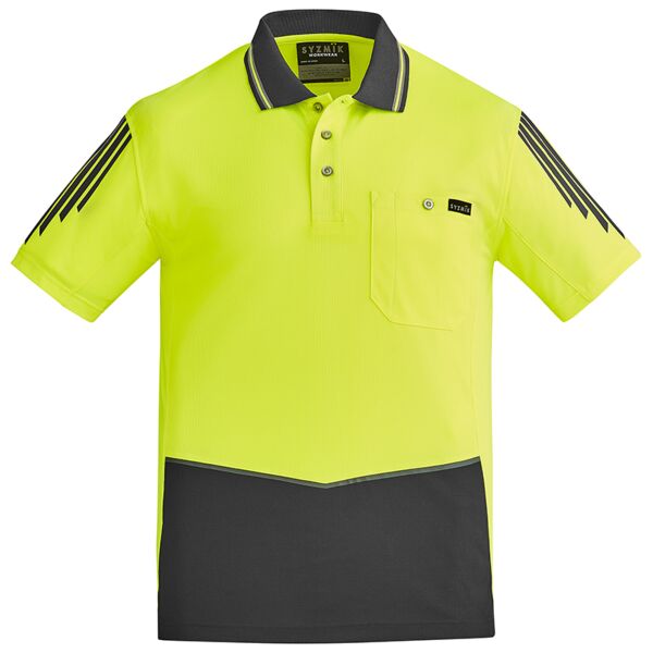 Mens Hi Vis Flux S/S Polo Thumbnail