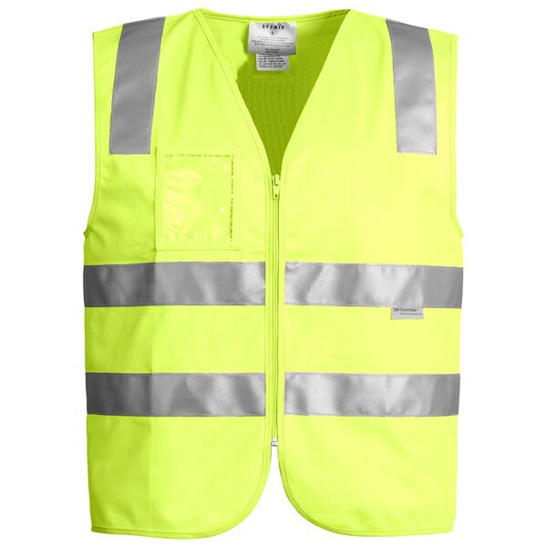 Unisex Hi Vis Full Zip Vest  Thumbnail