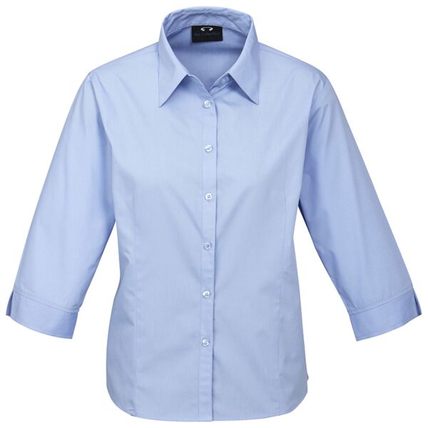 Ladies Base 3/4 Sleeve Shirt Thumbnail
